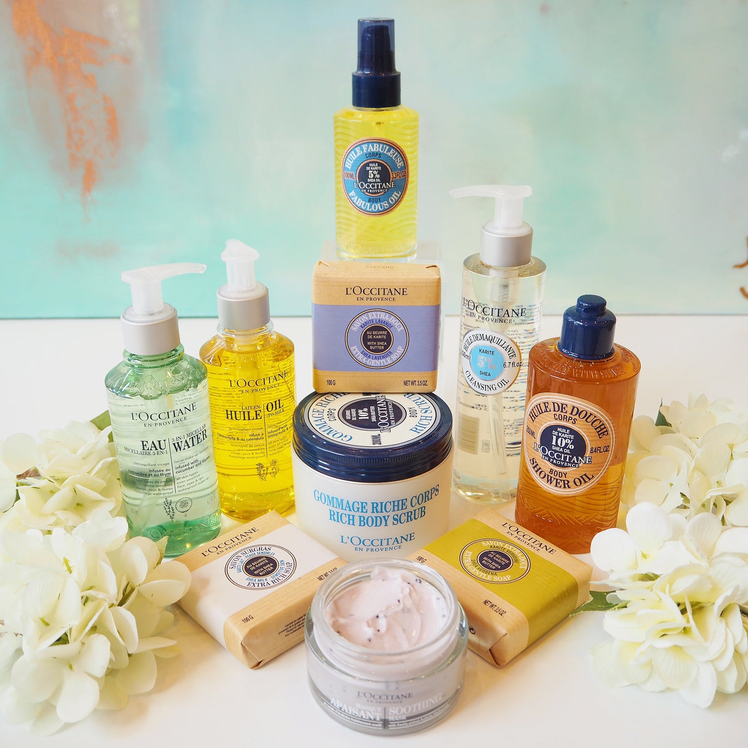 L'Occitane Bath and Skincare Products