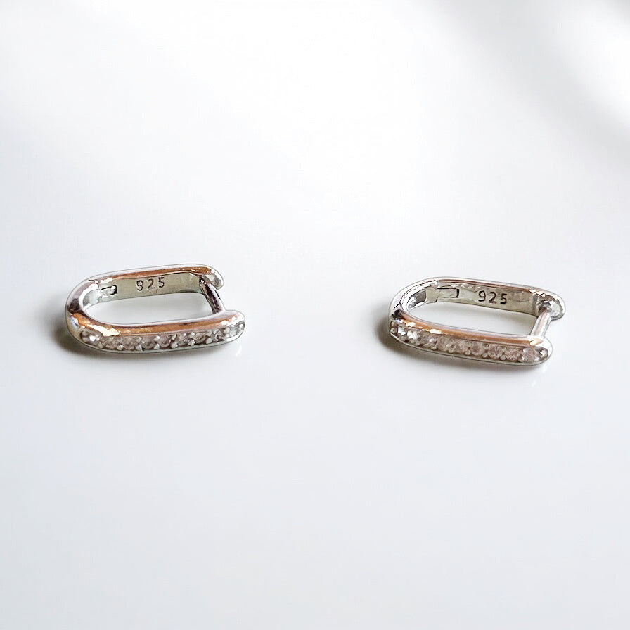 Dazzle Loop Mini Earring