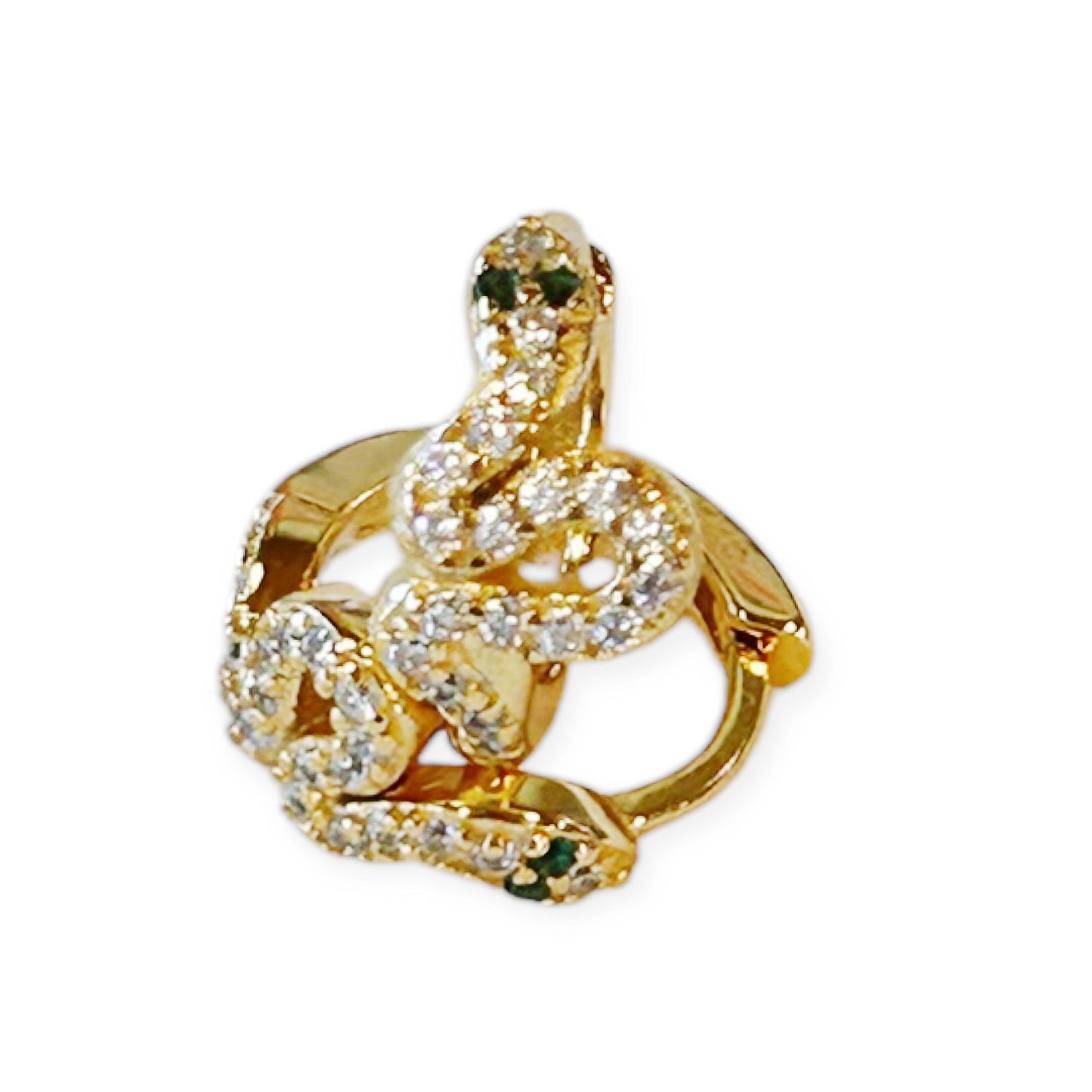 Swirly Snake Mini Hoops