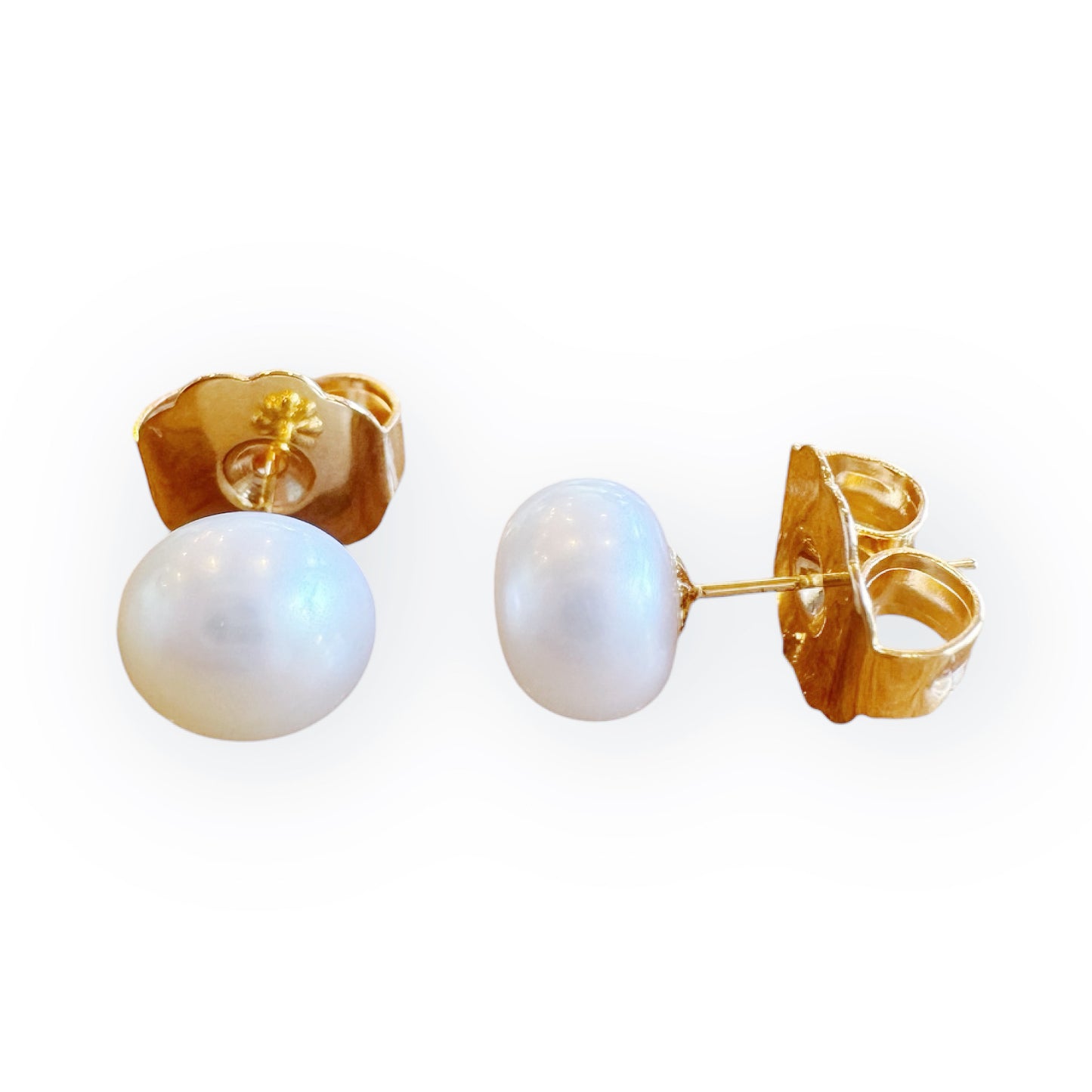 Cultured Pearl Stud Earrings