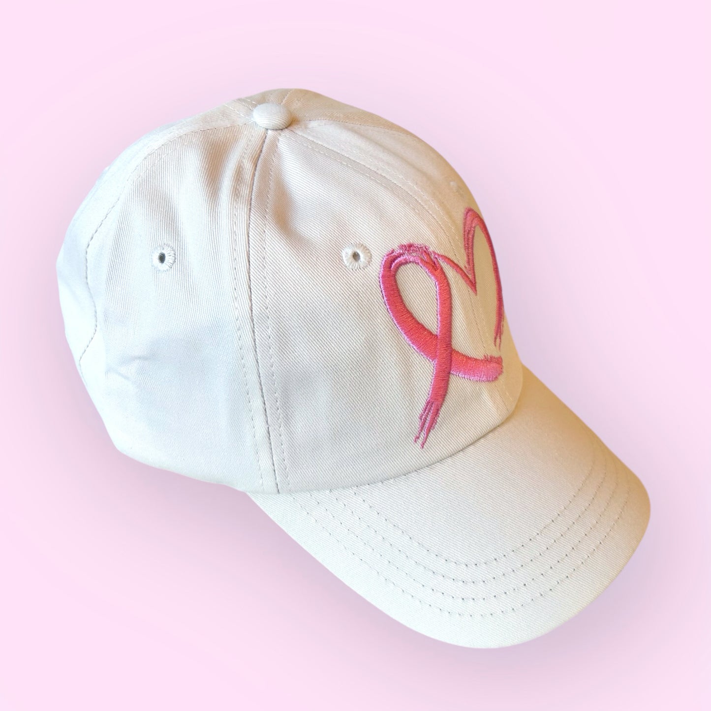 Pink Ribbon Girl Be Brave Hat