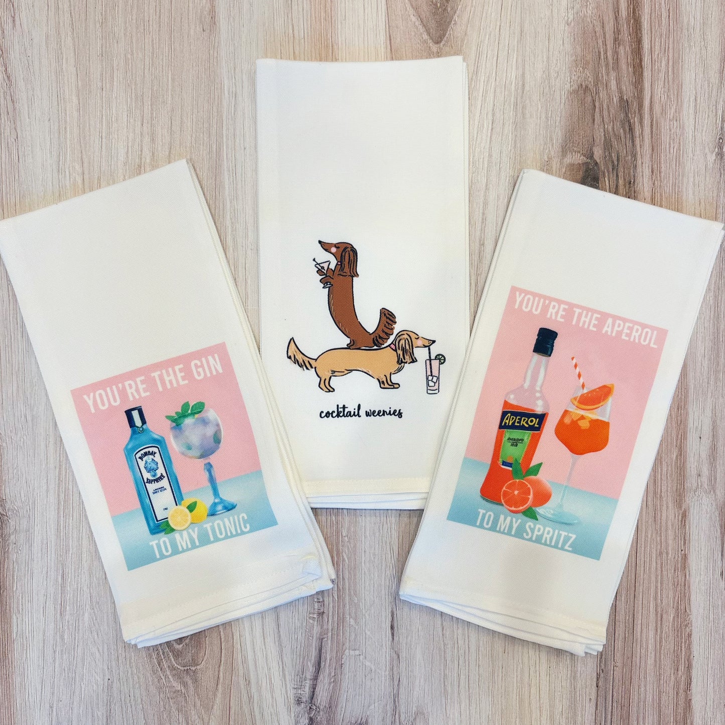 "You're The Gin To My Tonic" Kitchen Towel