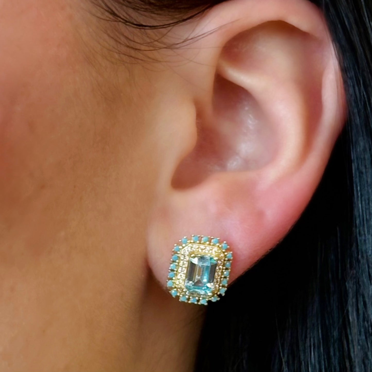 Vintage Halo Studs