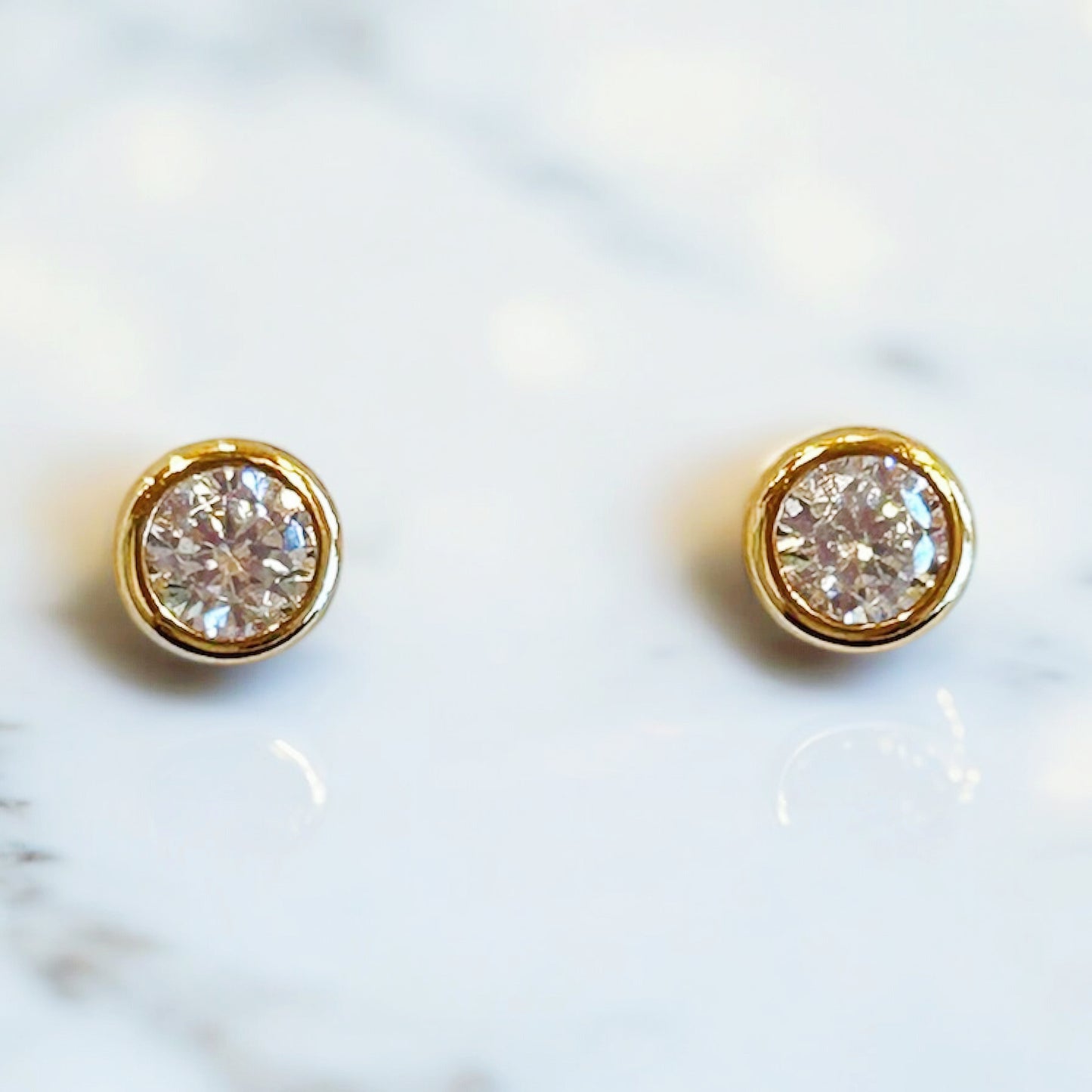Radiant Sparkle CZ Studs
