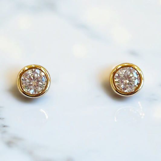 Radiant Sparkle CZ Studs