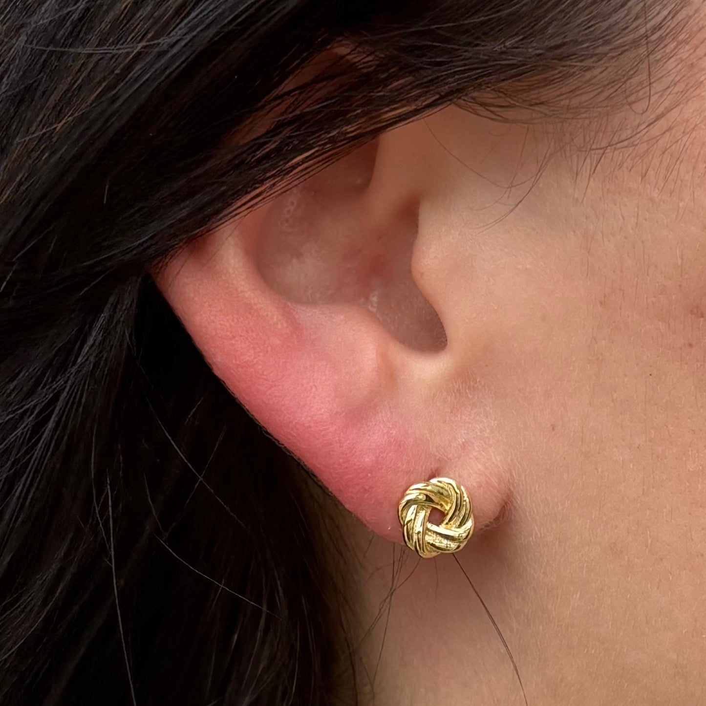 Interwoven Knot Studs