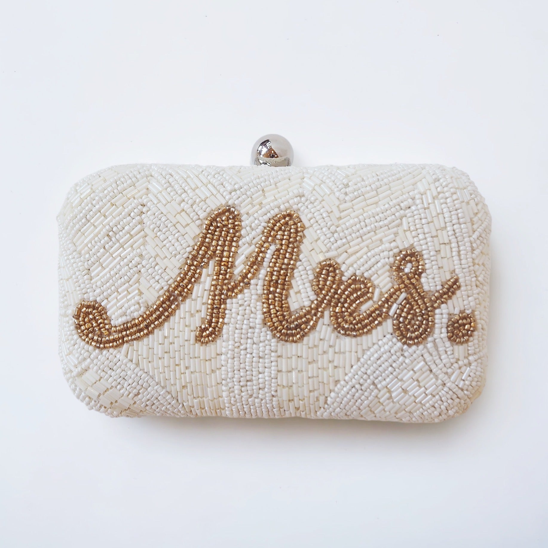 Mrs best sale beaded clutch