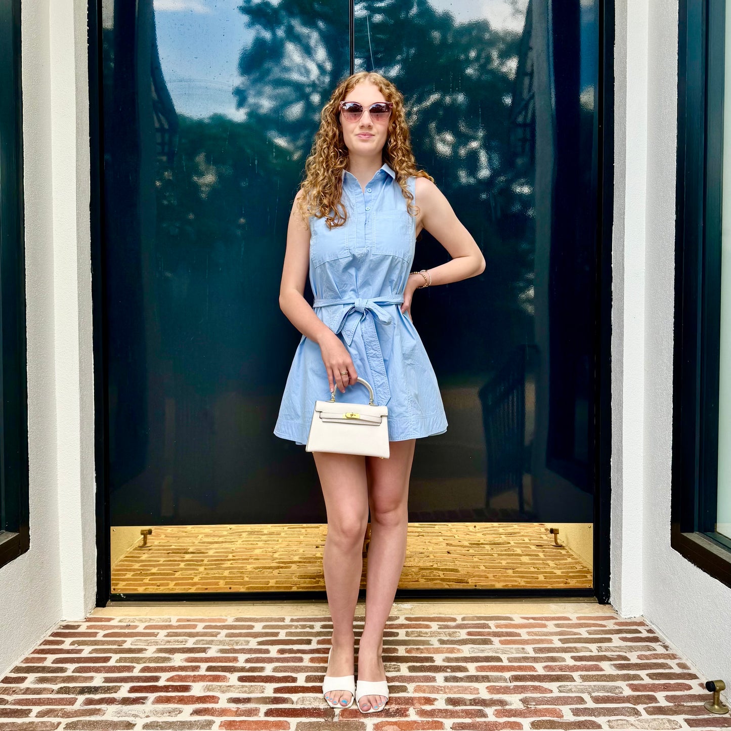 Blue Collar Belle Mini Dress ~Final Sale