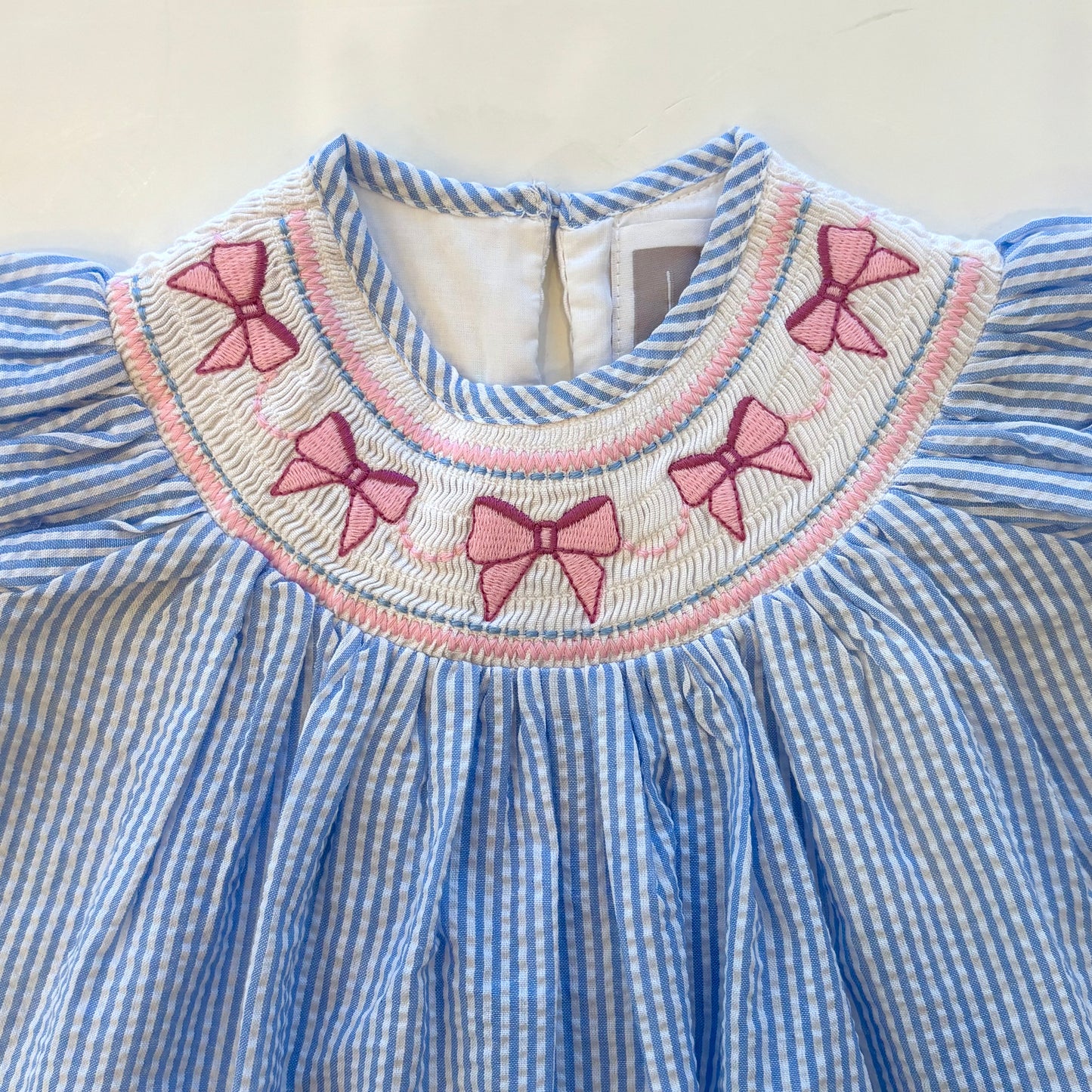 Little Bows Smocked Dress
