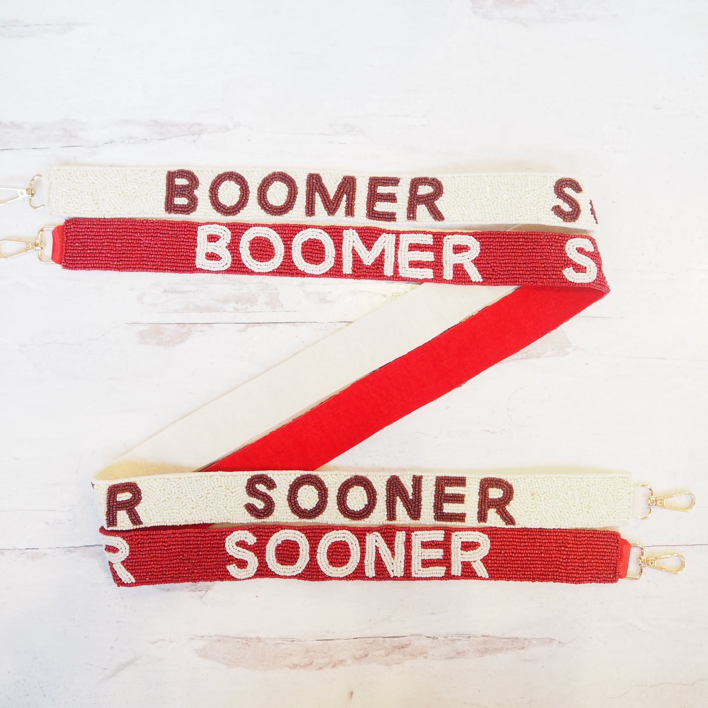 Beaded Boomer Sooner Purse Strap~SALE