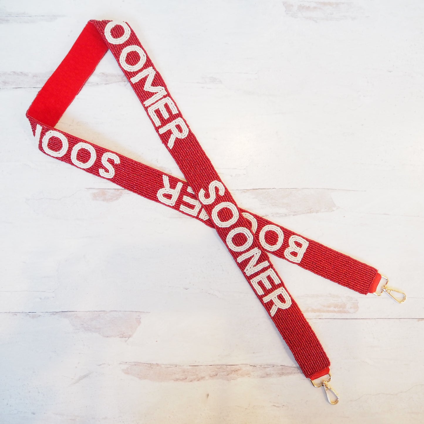 Beaded Boomer Sooner Purse Strap~SALE