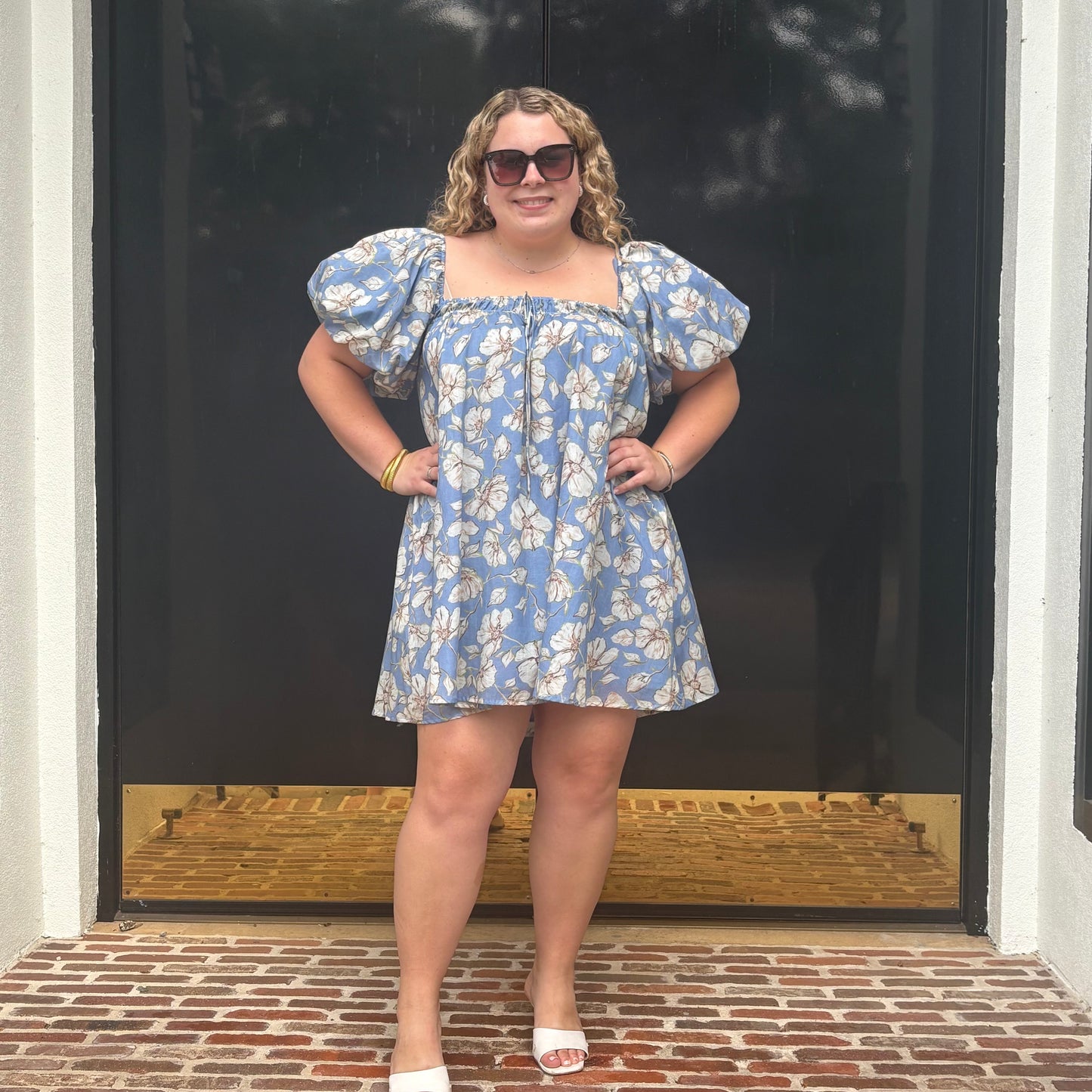 Sky Petal Baby Doll Dress~ Final Sale