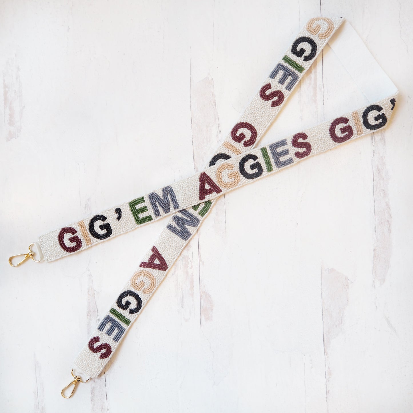 Beaded Aggies Purse Straps~SALE