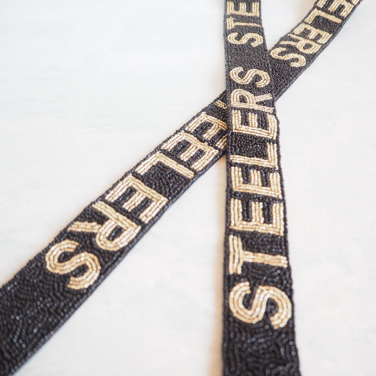 Steelers Beaded Purse Strap