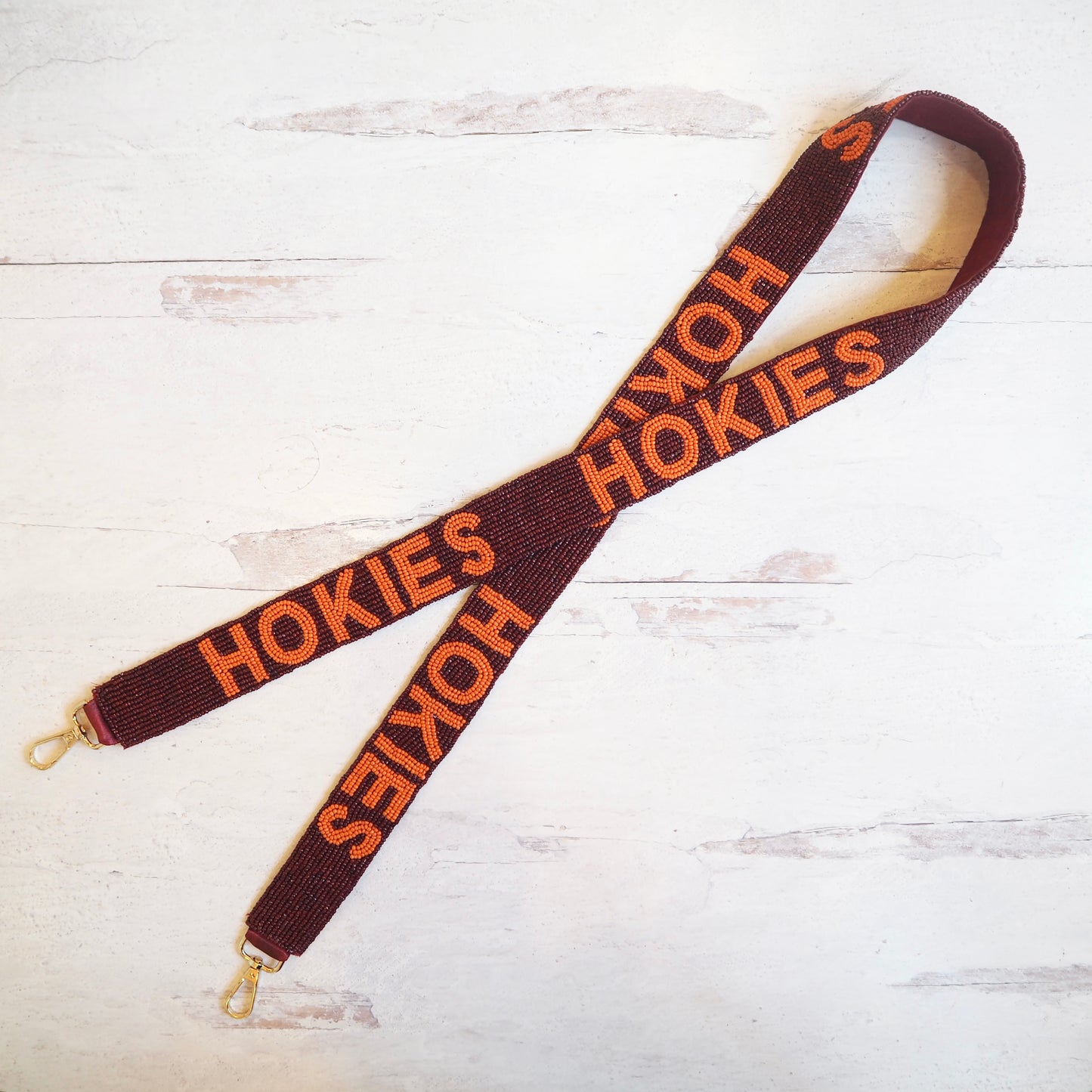 Go Hokies Bead Purse Straps~SALE