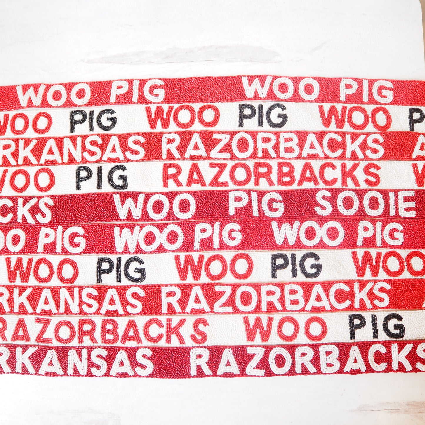 Beaded Woo Pig Purse Straps~SALE