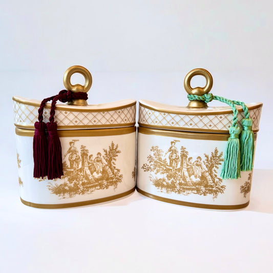 Seda France Ceramic Two-Wick Candle
