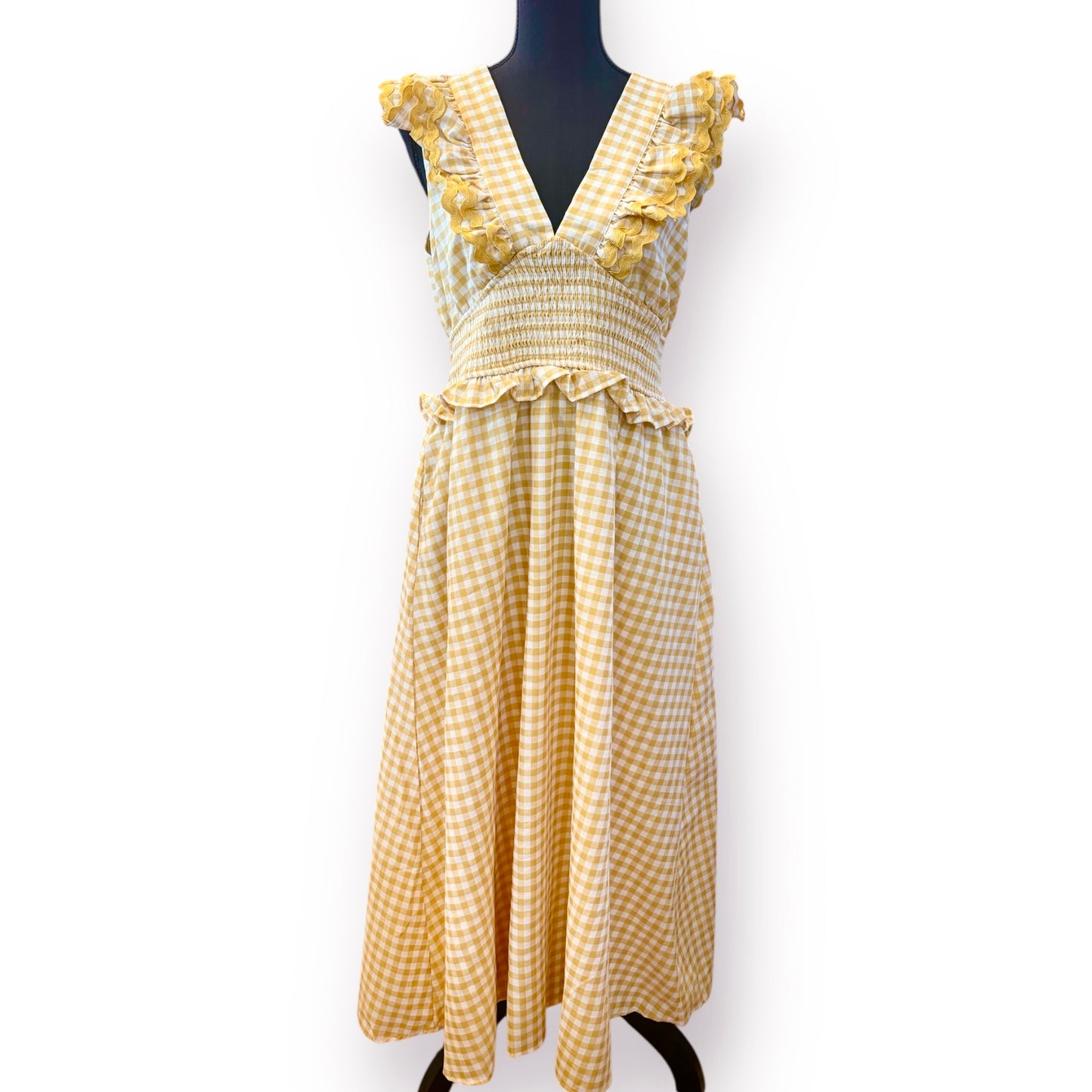 Lemon Drop Maxi Dress~Final Sale