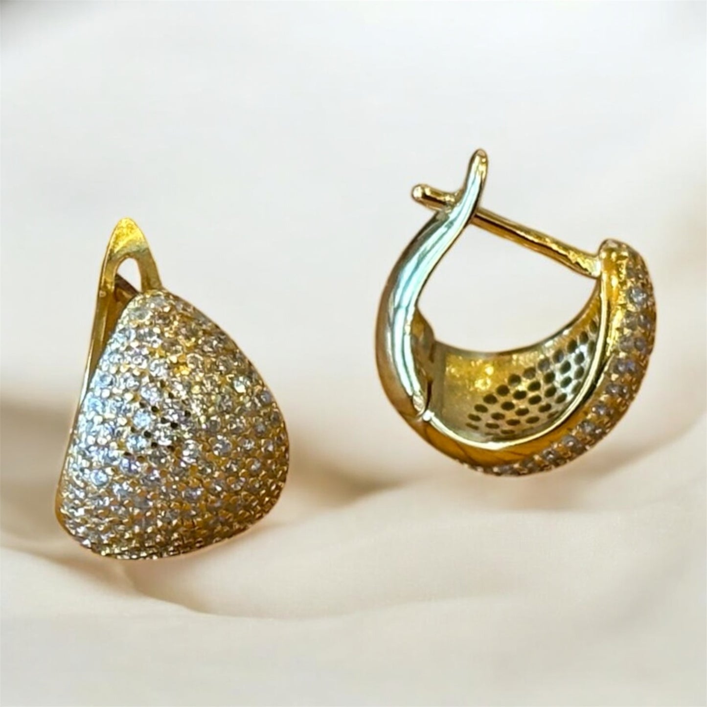 Cleo Huggie Earrings