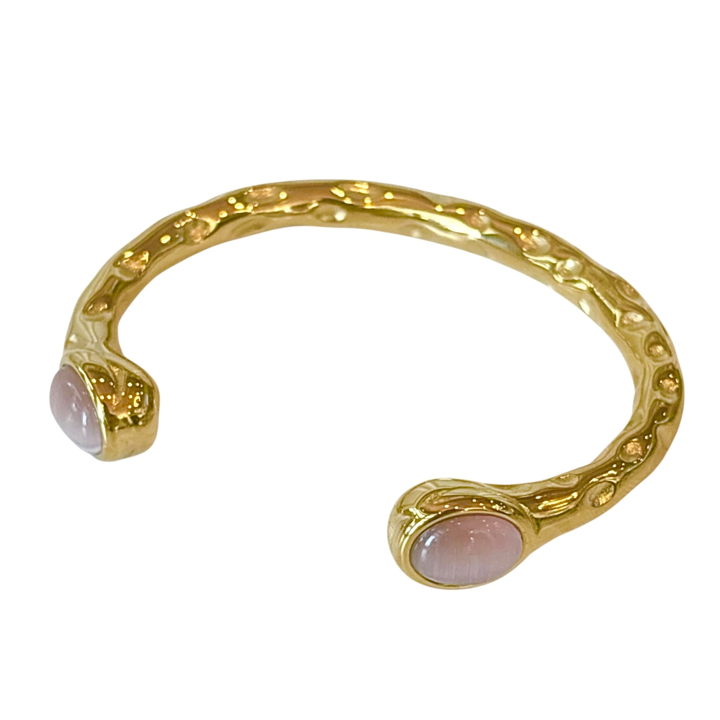 Facet Gem Cuff Bracelet