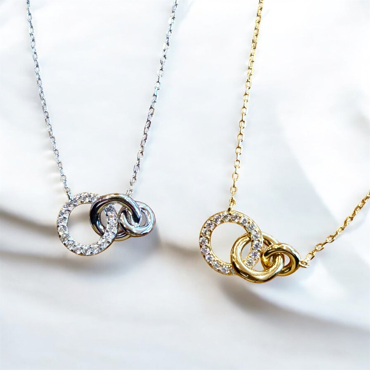 Pavé Ring Necklace