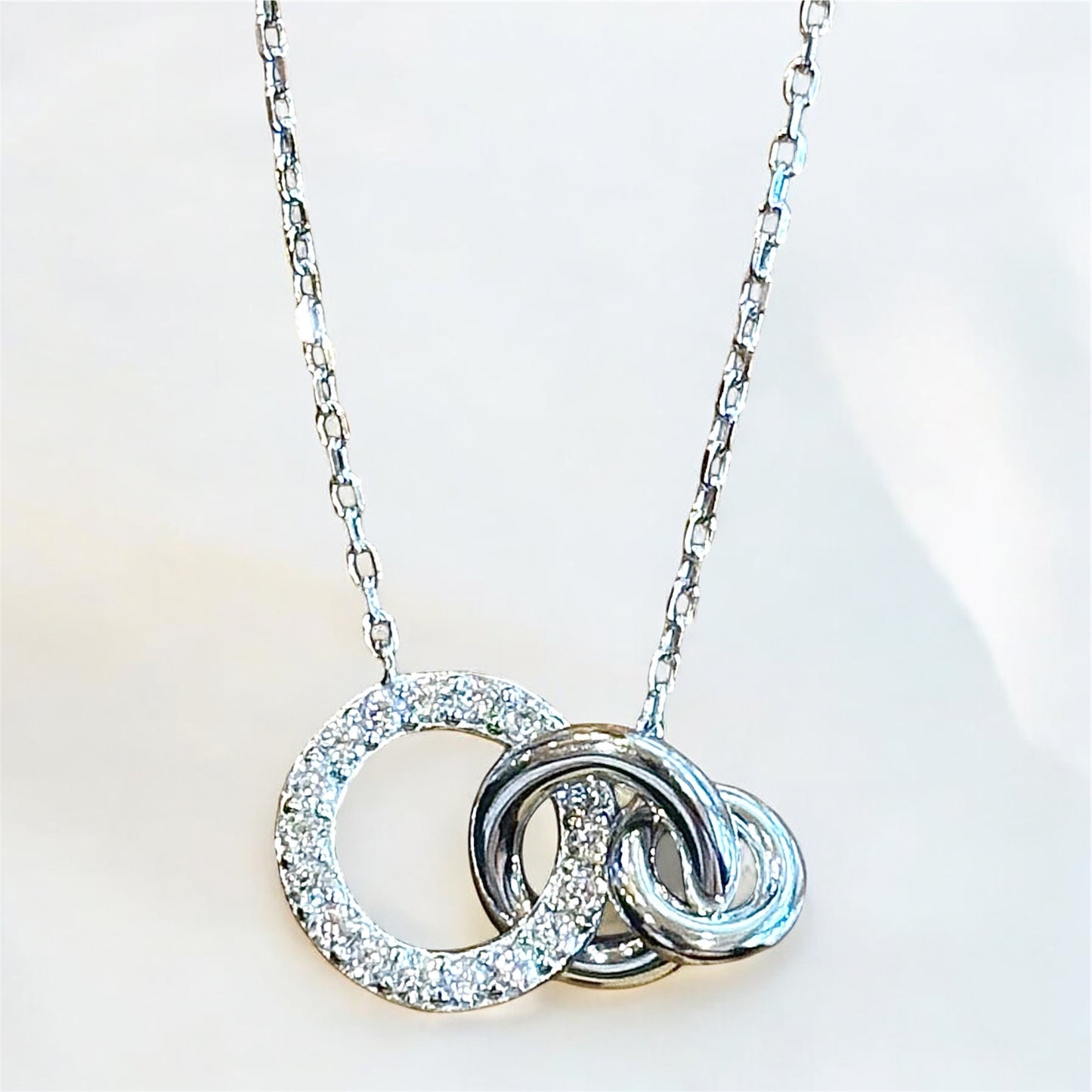 Pavé Ring Necklace