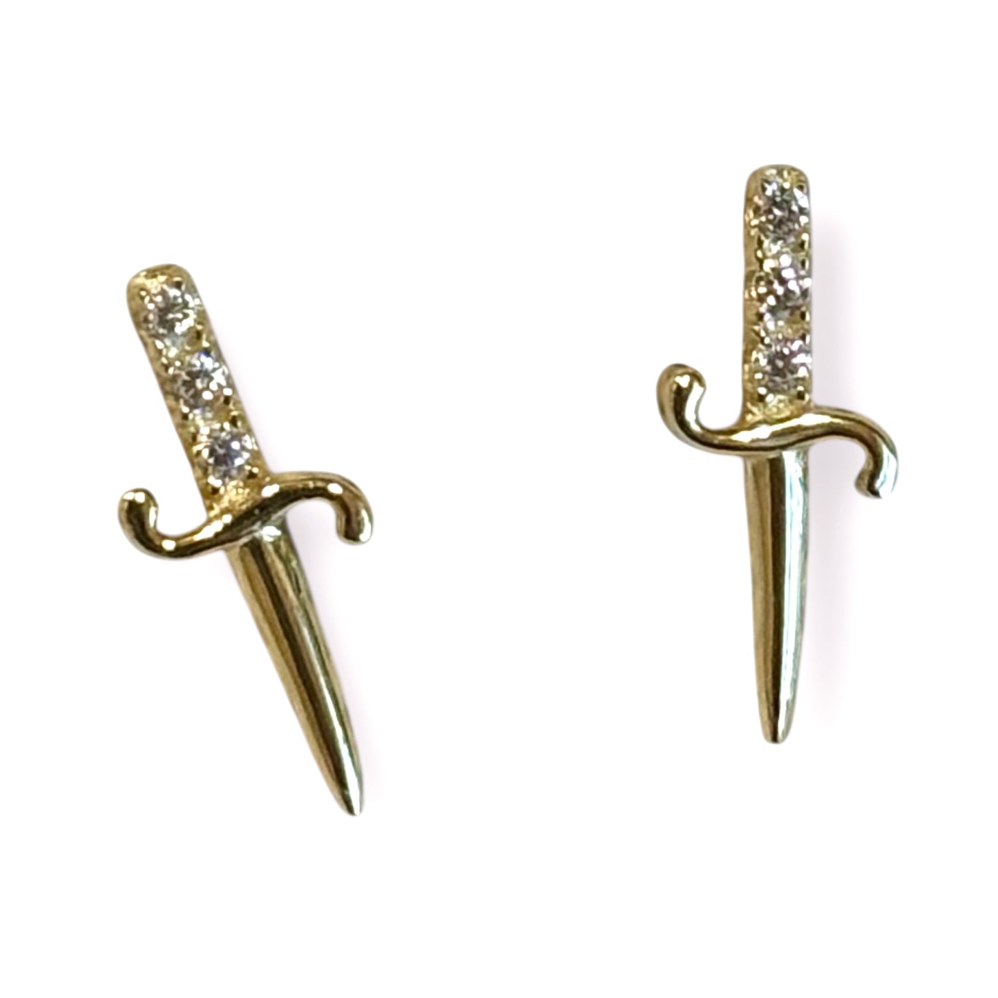 Petite Dagger Studs