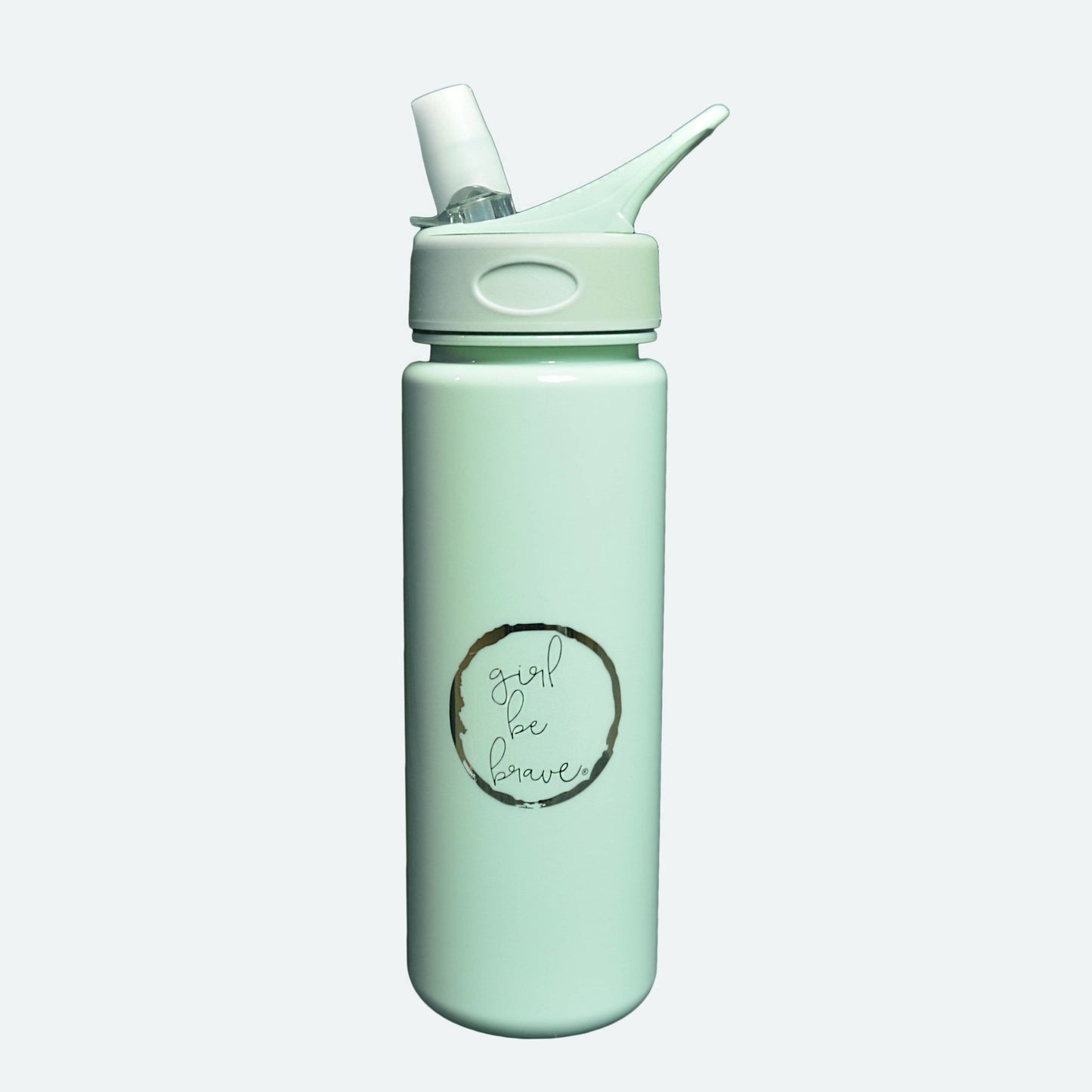 Girl Be Brave Water Bottle