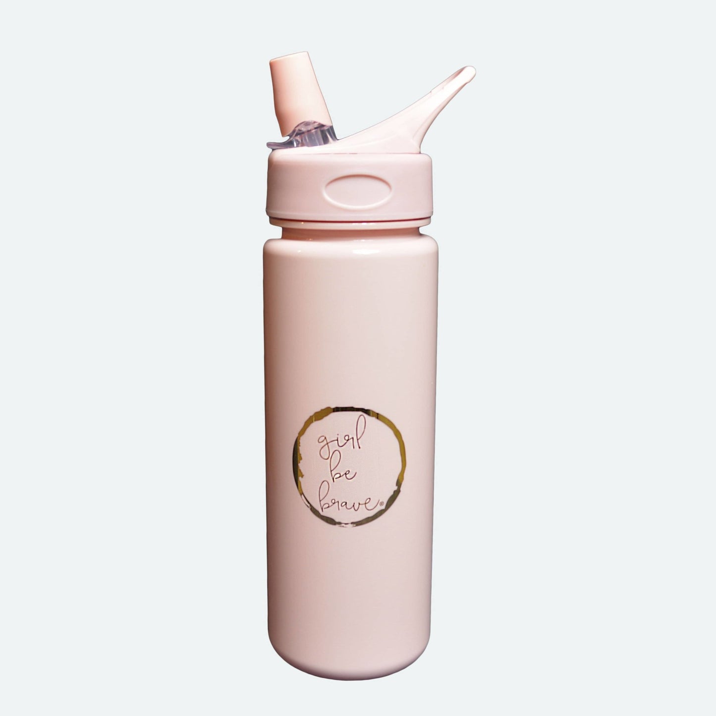 Girl Be Brave Water Bottle