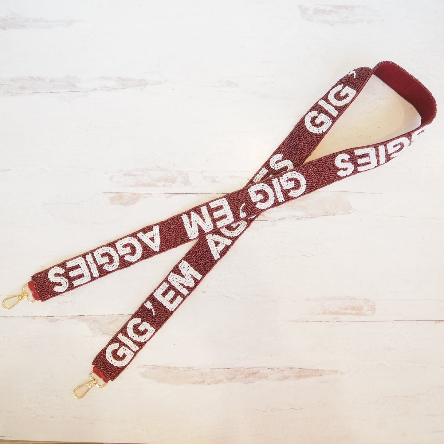 Beaded Aggies Purse Straps~SALE