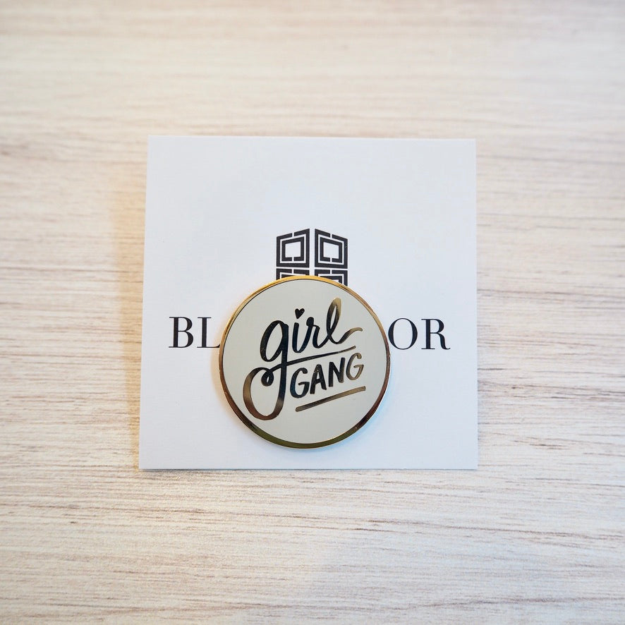 Little Arrow Girl Gang Lapel Pin