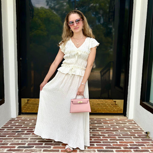 Pearl Darling Midi Dress ~Final Sale