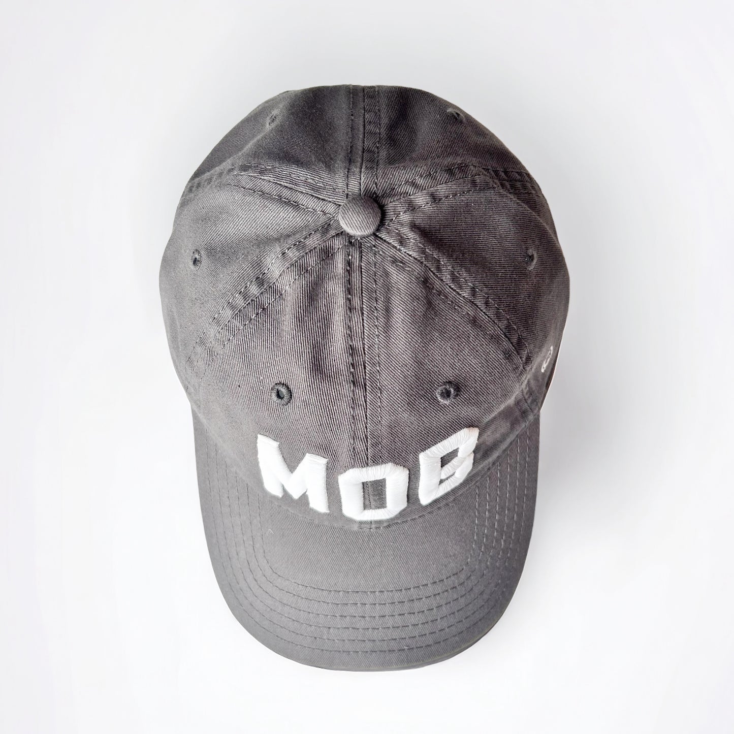 Gray with White MOB Hat