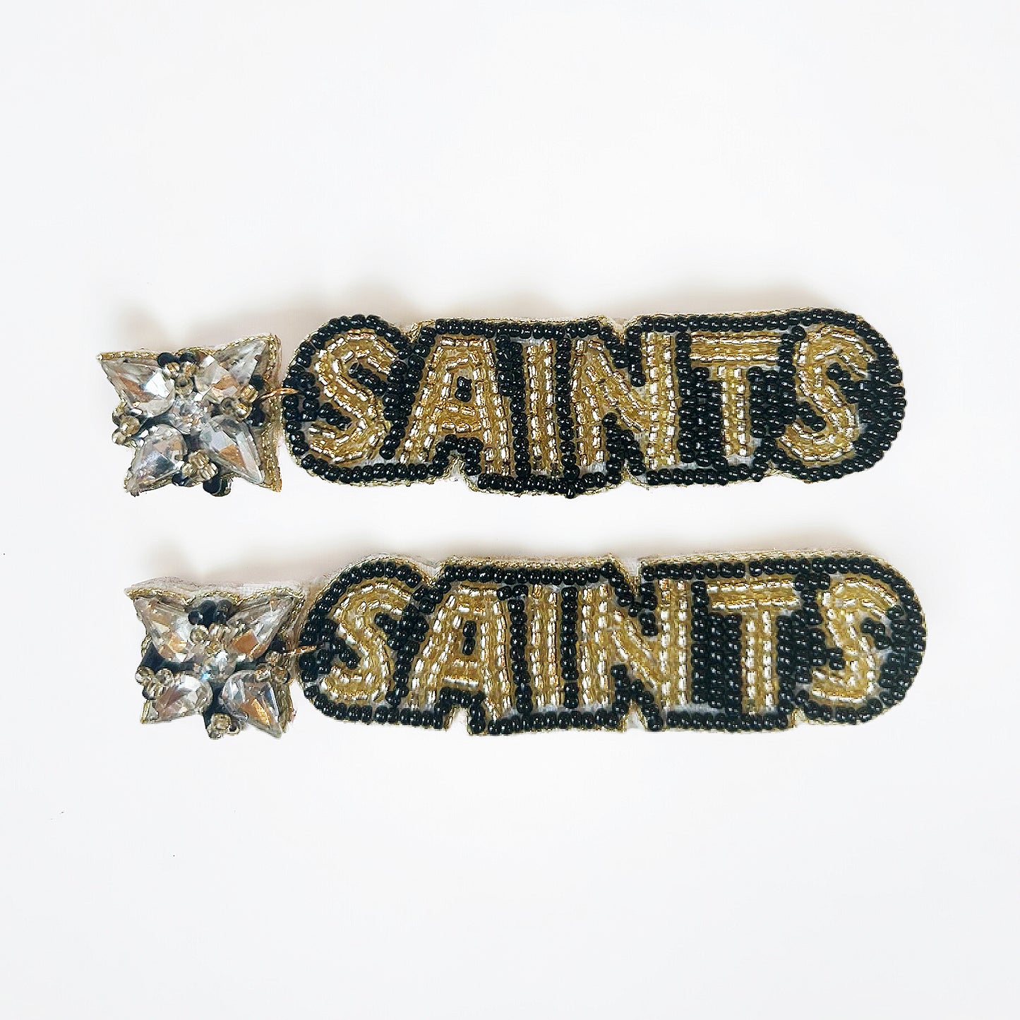 Beaded Saints Earrings