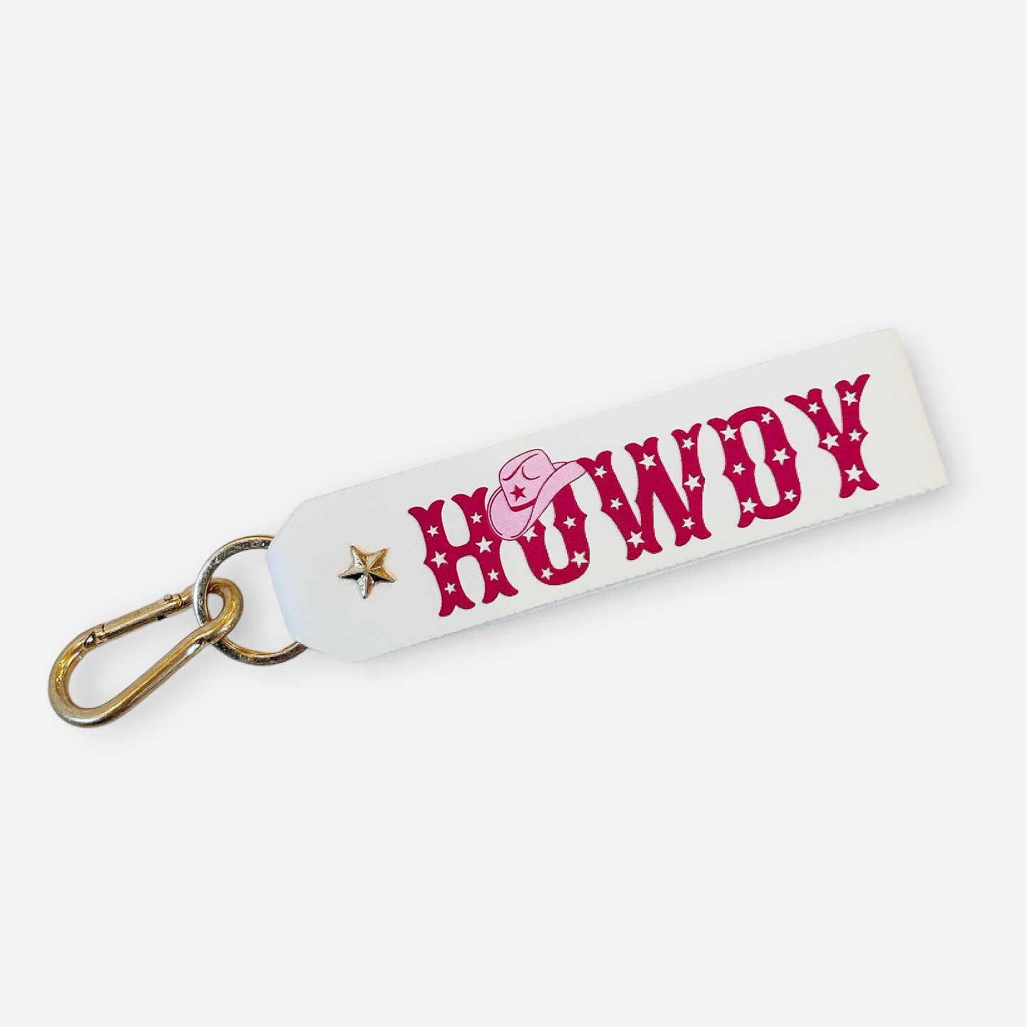 Howdy Clip Keychain