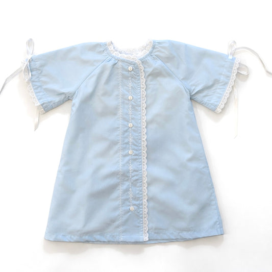 Blue Heirloom Traditional Baby Gown