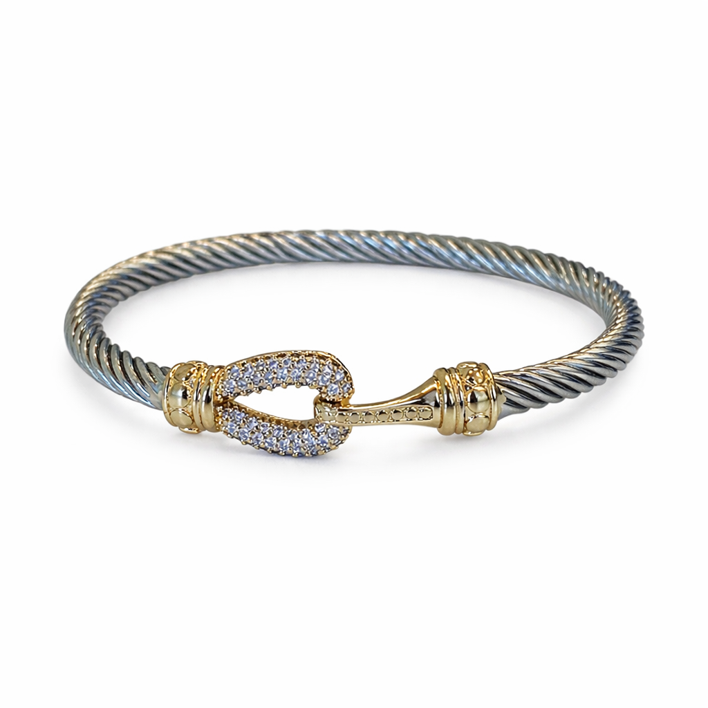 The DualTone Buckle Bracelet