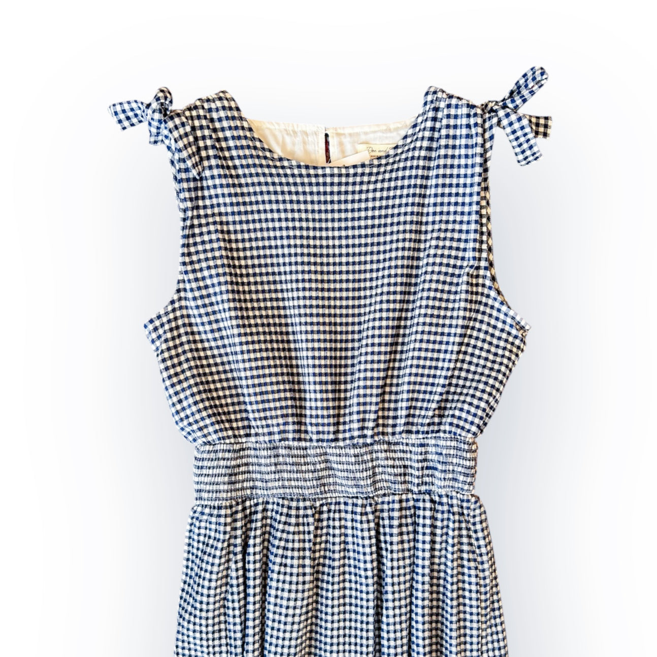 Cambridge Gingham Midi Dress~Final Sale