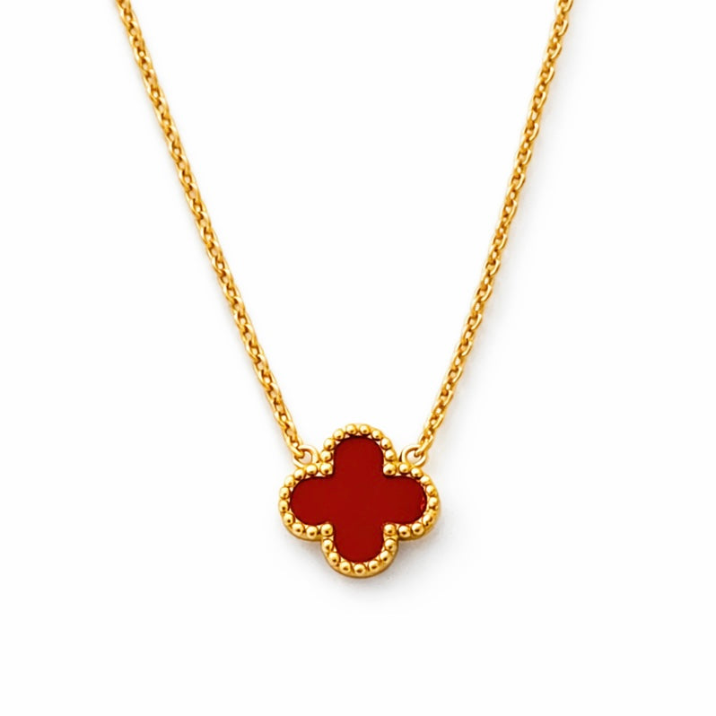 Lucky Charm Clover Necklace