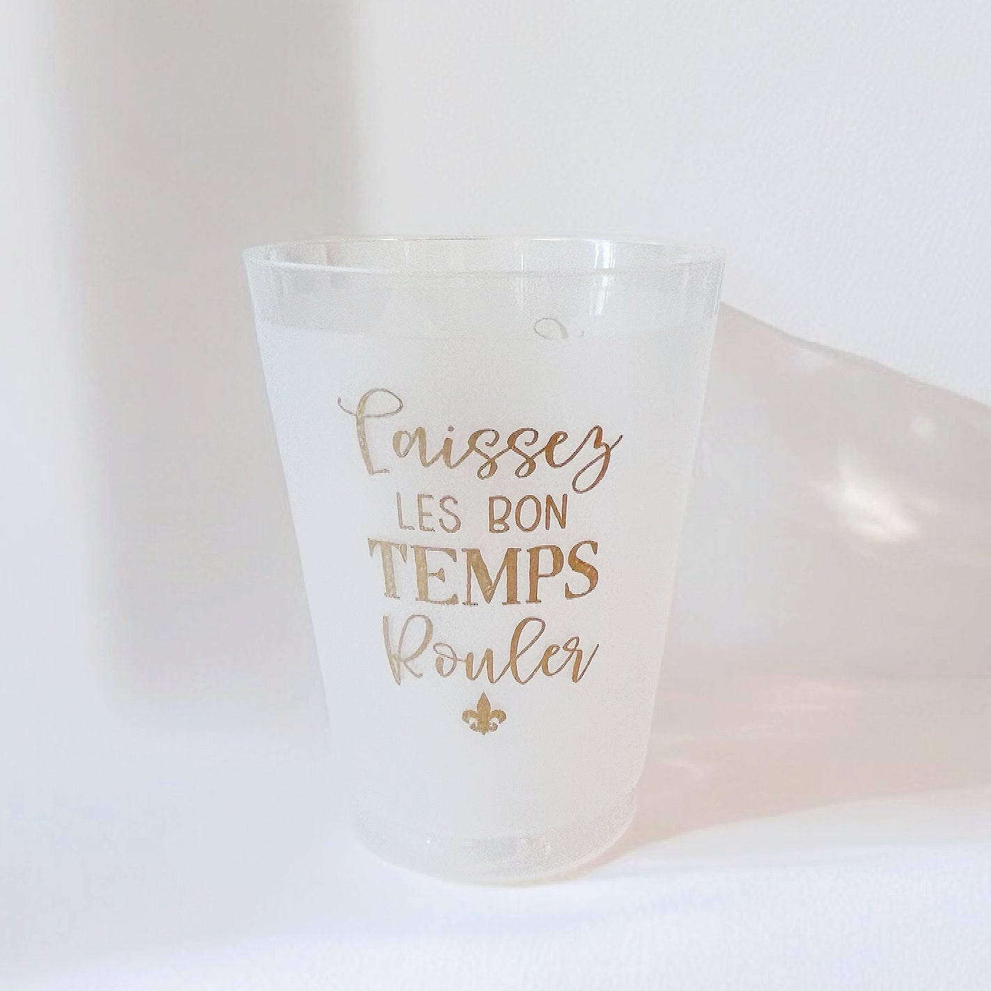 Laissez les Bon Temps Rouler (Let the good times roll) Party Cup Set