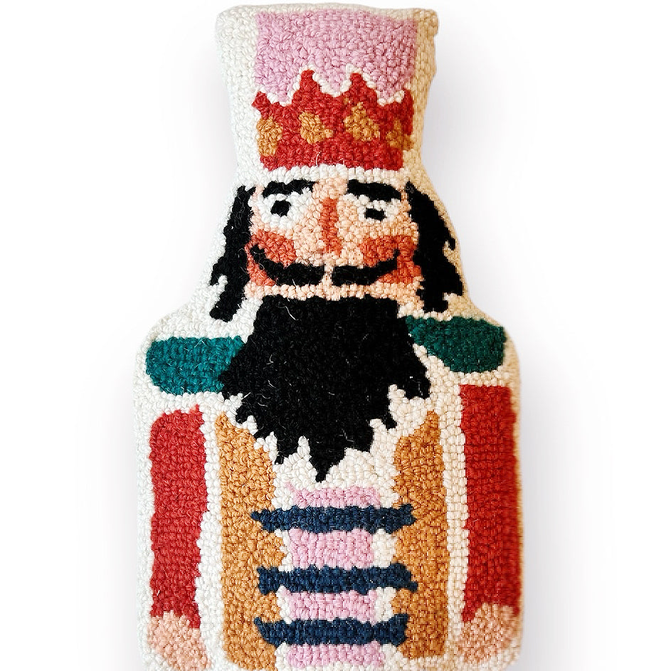 Nutcracker Hooked Pillow