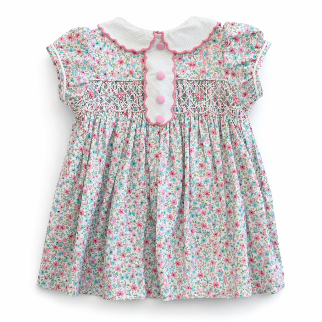 Little Miss Garden Smocked Dress
