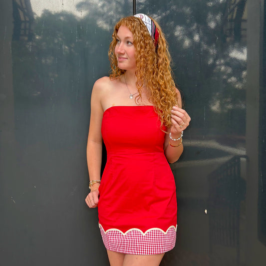 Red Hot Mini Dress