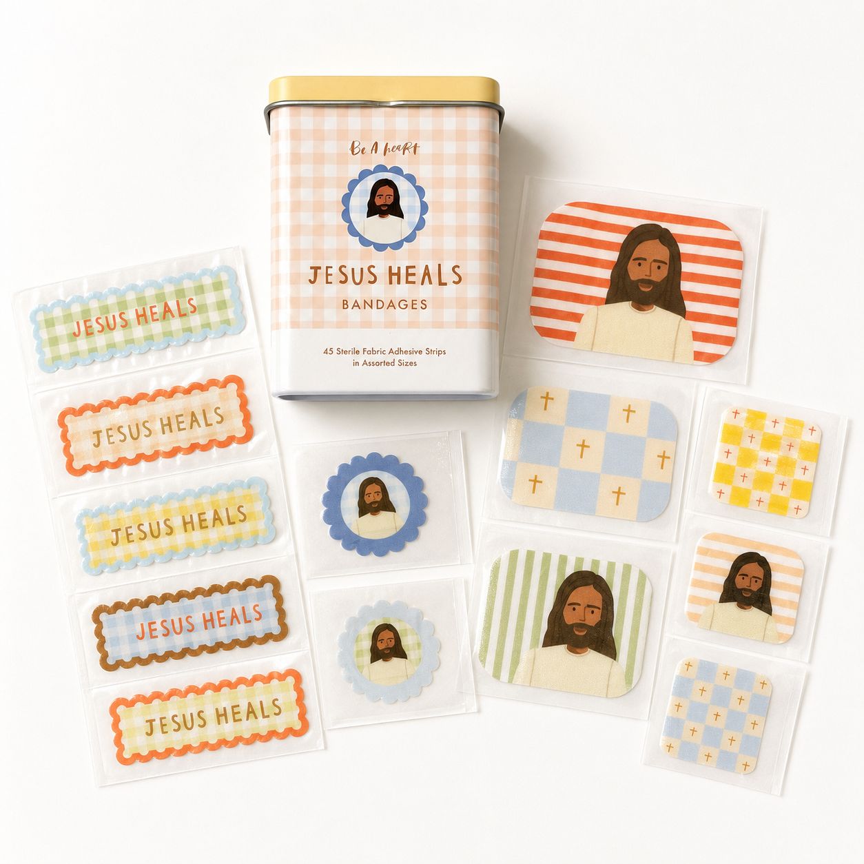 Jesus Heals Bandages