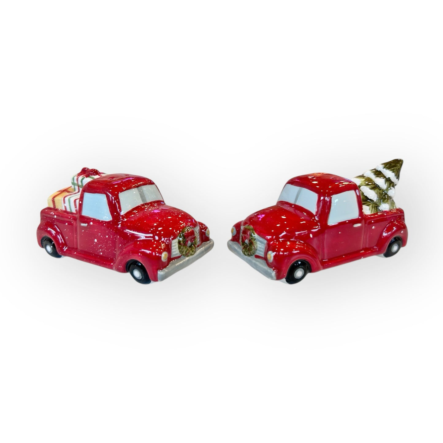 Red Truck Salt & Pepper Set