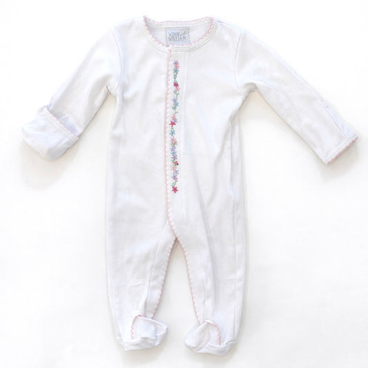 Sweet Blossom Baby Footie