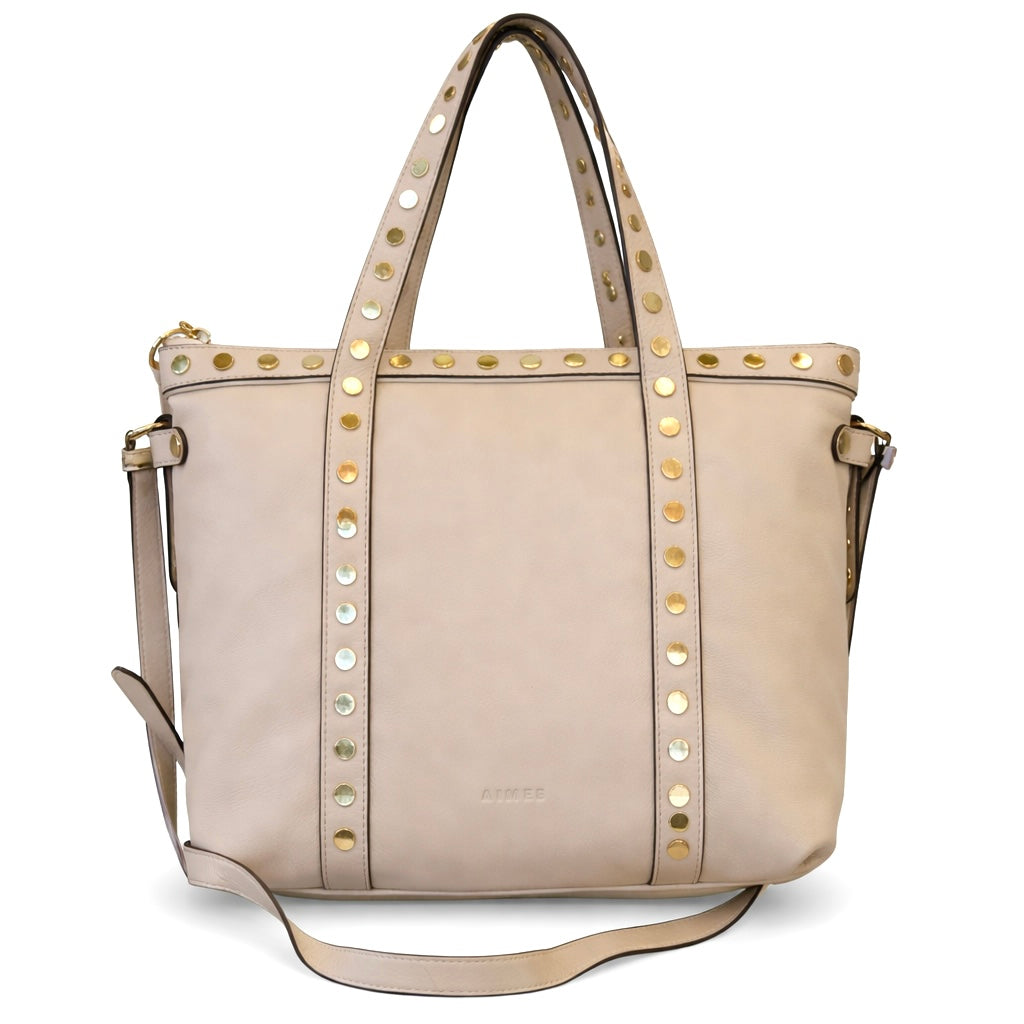The Sandstone Stud Carryall Tote