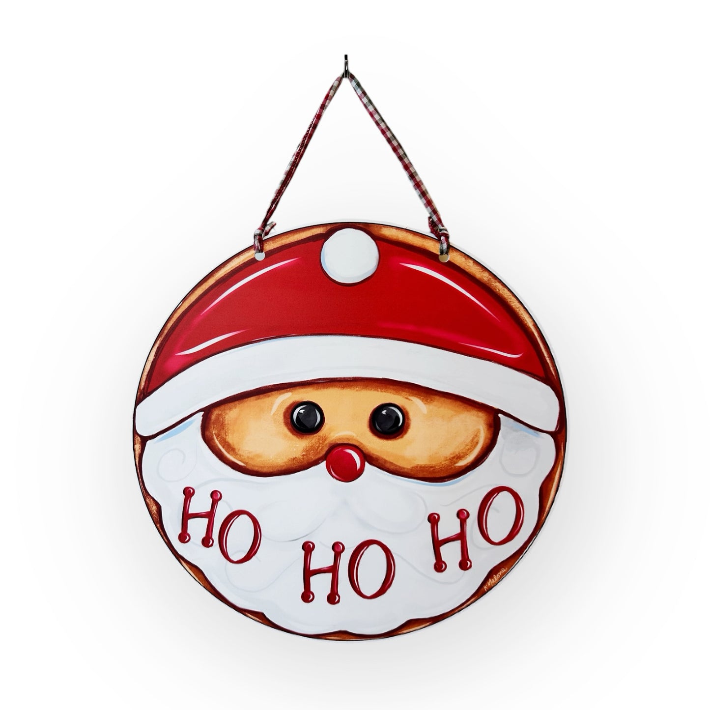 Ho Ho Ho Santa Door Hanger