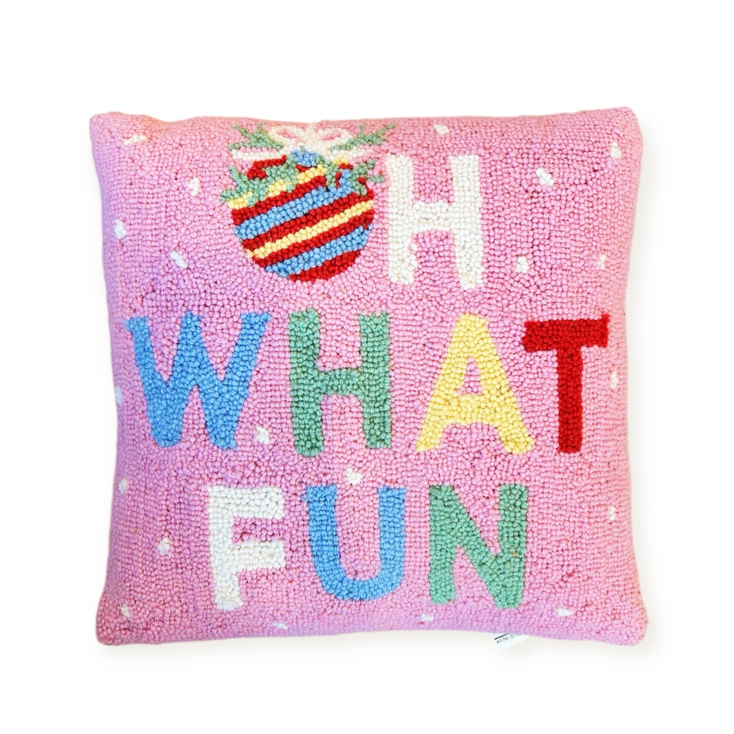 Oh What Fun Holiday Pillow