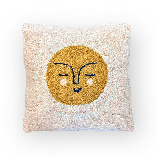 Sun Hooked Pillow